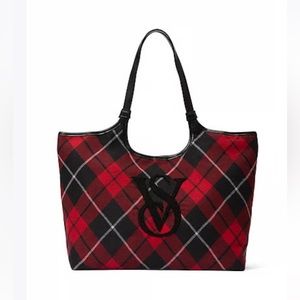 Victoria’s Secret Plaid Tote